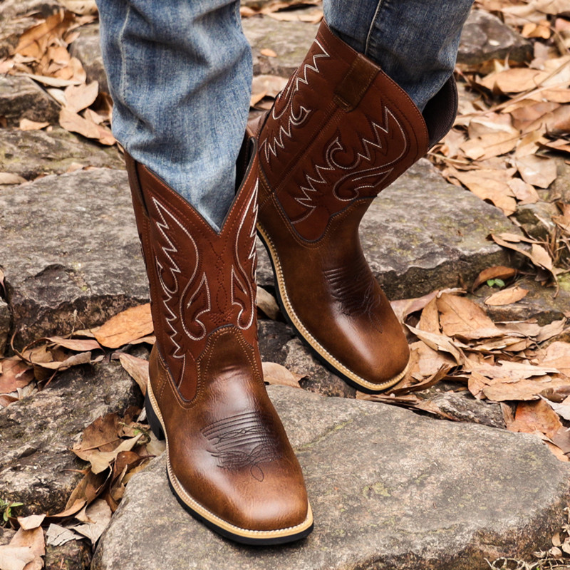 Mens Fashion Zapatos - Fashion Men Women Mid-calf Boots Handmade