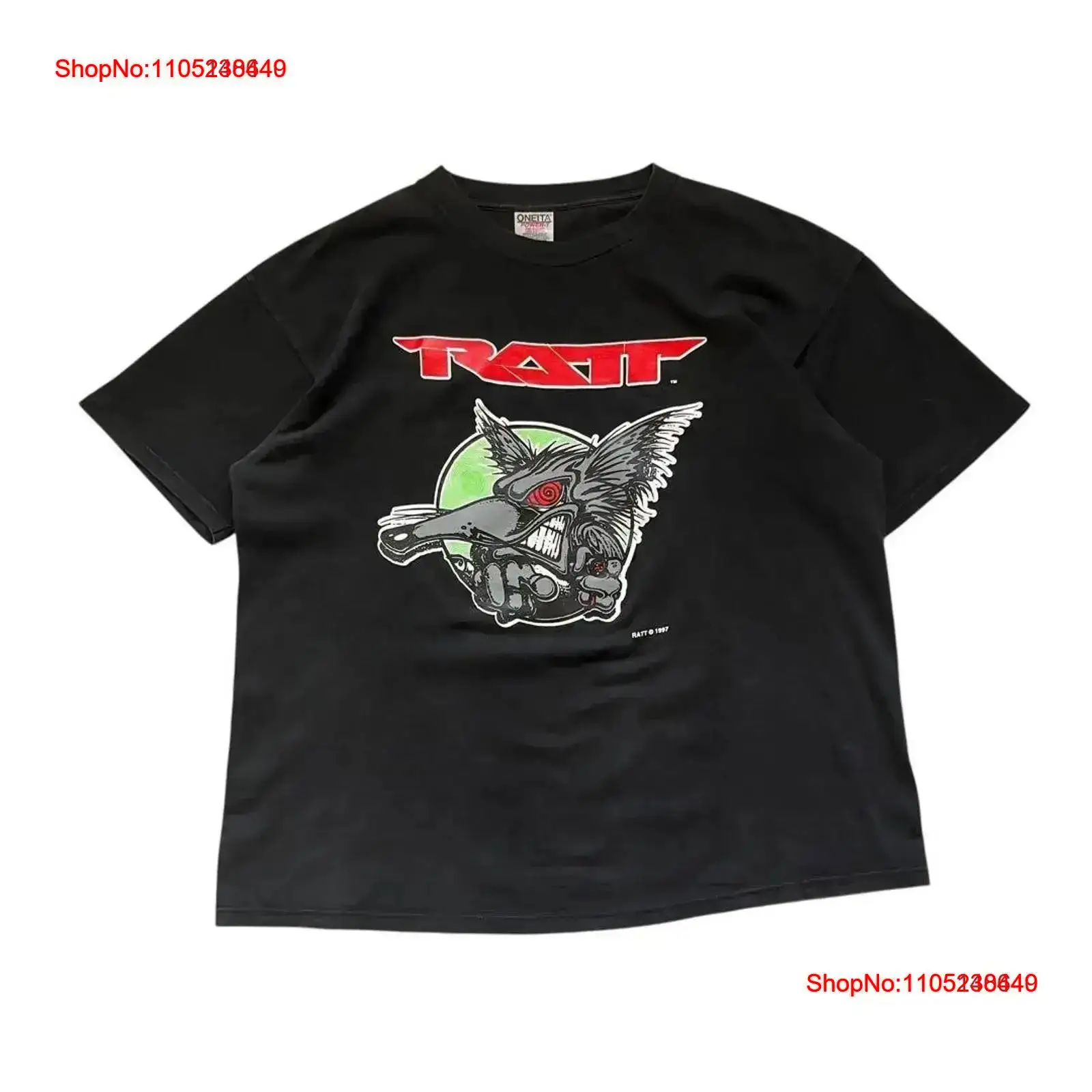 Mens Fashion In The 90S - 90S Ratt Band T Shirt 1997