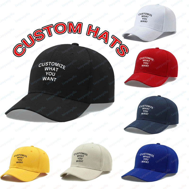 Men'S Fashion With Hat - Fashion Customized Printed Logo Diy Baseball