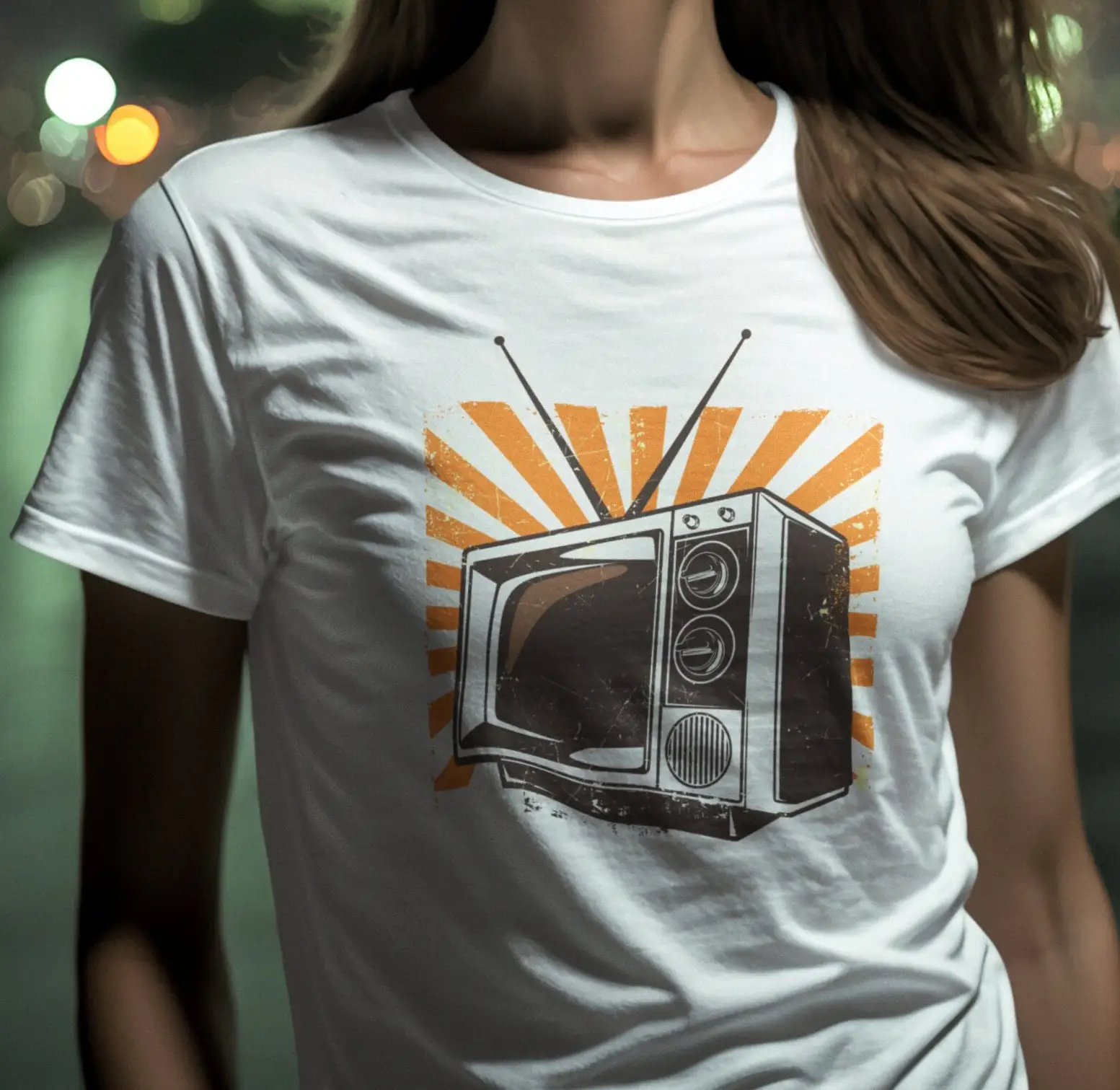 Men'S Fashion History - 70S Vintage Tv Enthusiast T Shirt