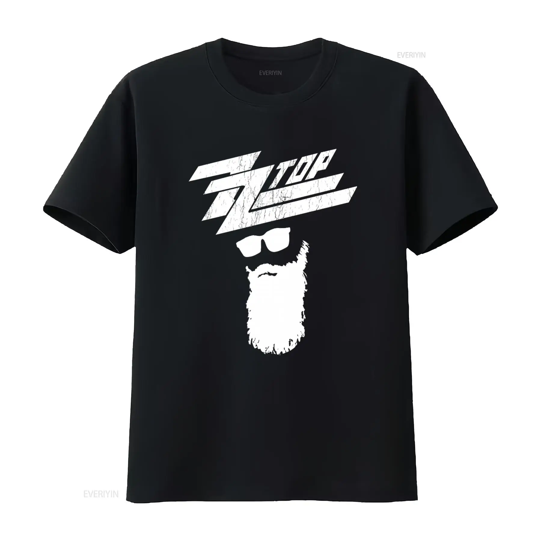 Xl Men'S Fashion - ZZ TOP Rock Band Music Black