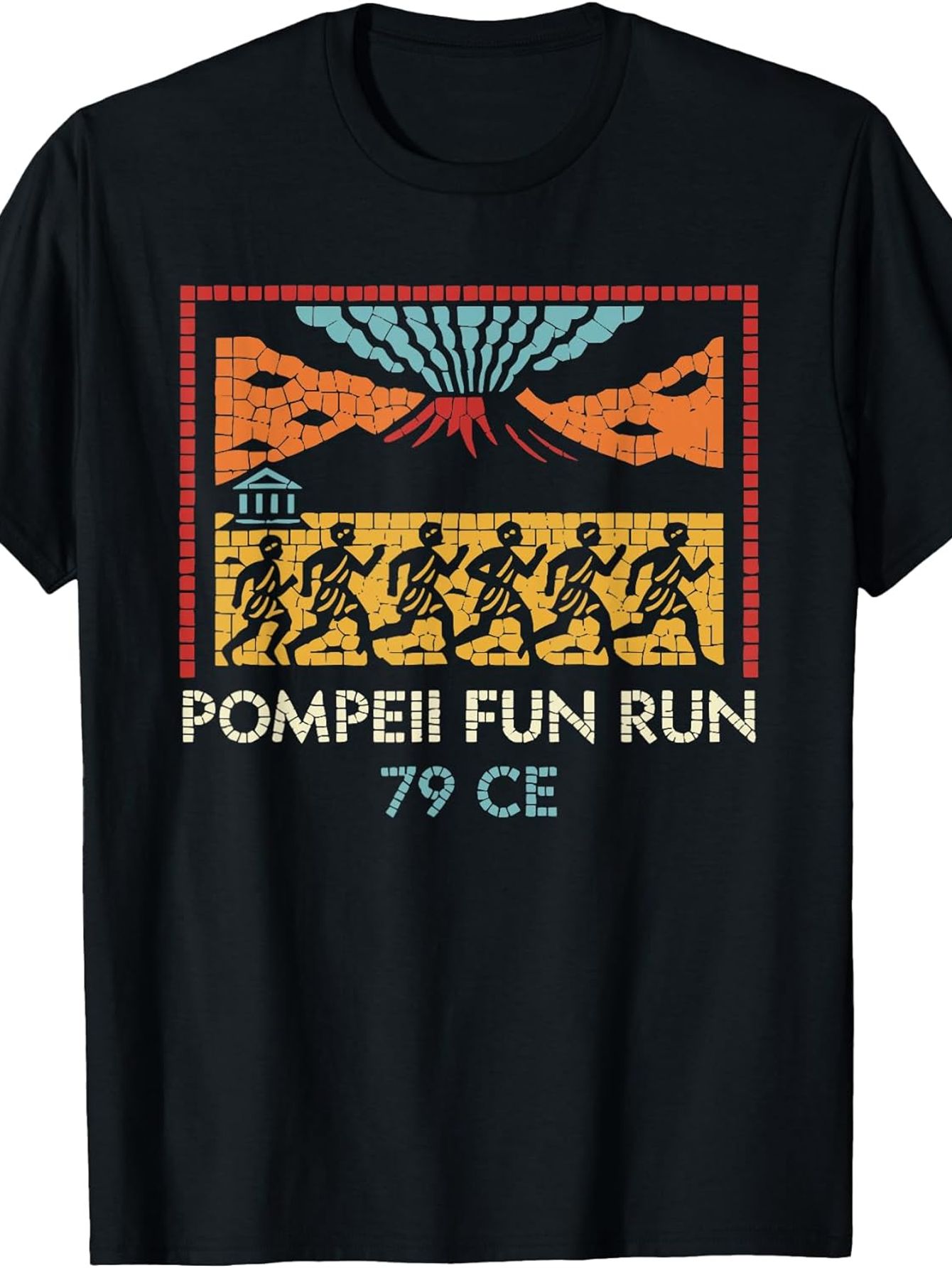 Men'S Fashion History - Pompeii Fun Run 79 CE Vintage