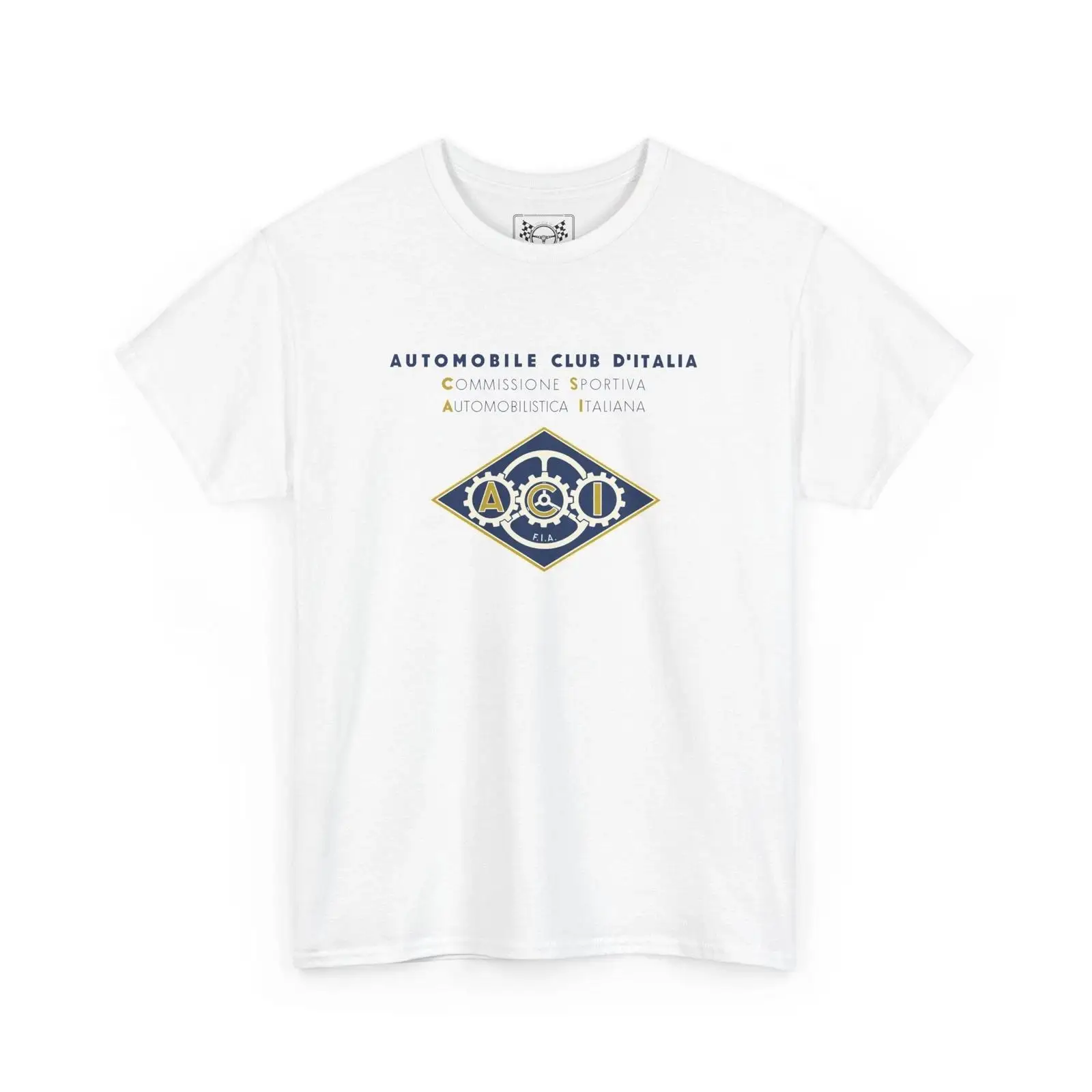 Men'S Fashion History - Italian Auto Club Vintage T Shirt