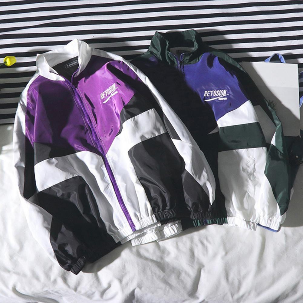 Varsity Jacket Letterman - College Style Varsity Jacket Men Spring