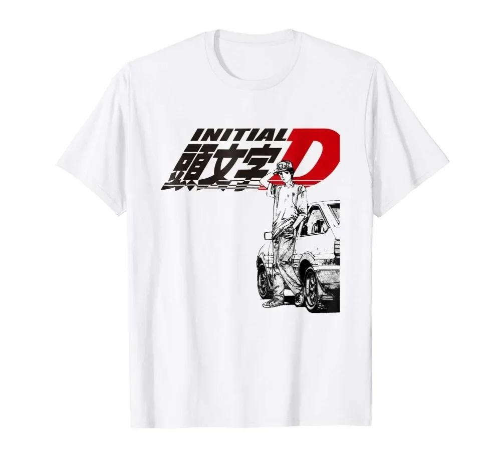 Men'S Fashion Websites - Initial D Tee Shirt Summer Fashion