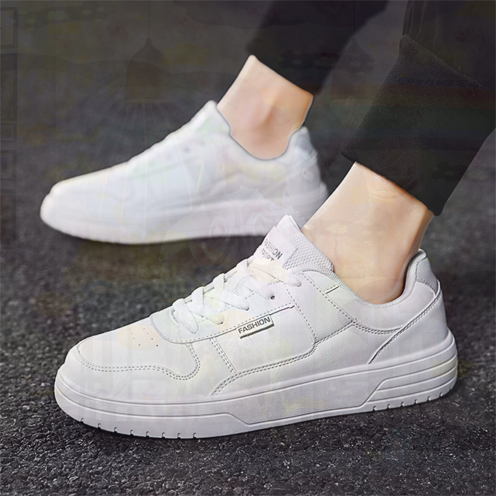 Men'S Fashion For Fat Guys - With Ties PU Leather Shoes 41