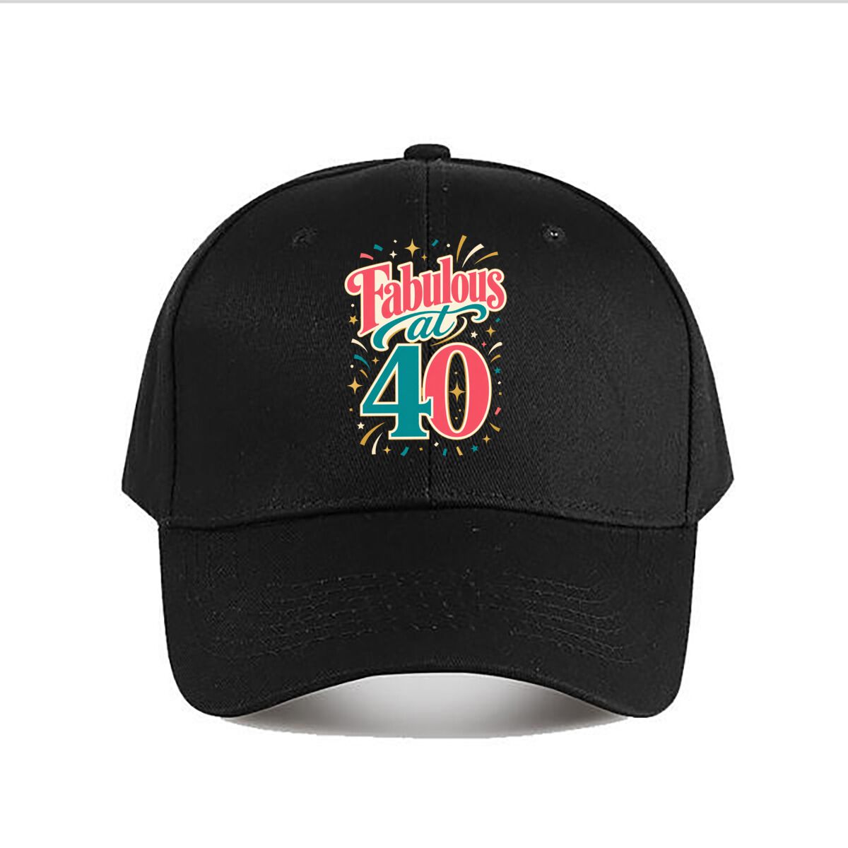 Men'S Fashion At 40 - Fabulous At 40 Birthday Quote Design