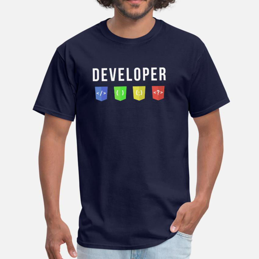 Men'S Fashion Websites - Developer Web T-shirt Javascript Website Summer