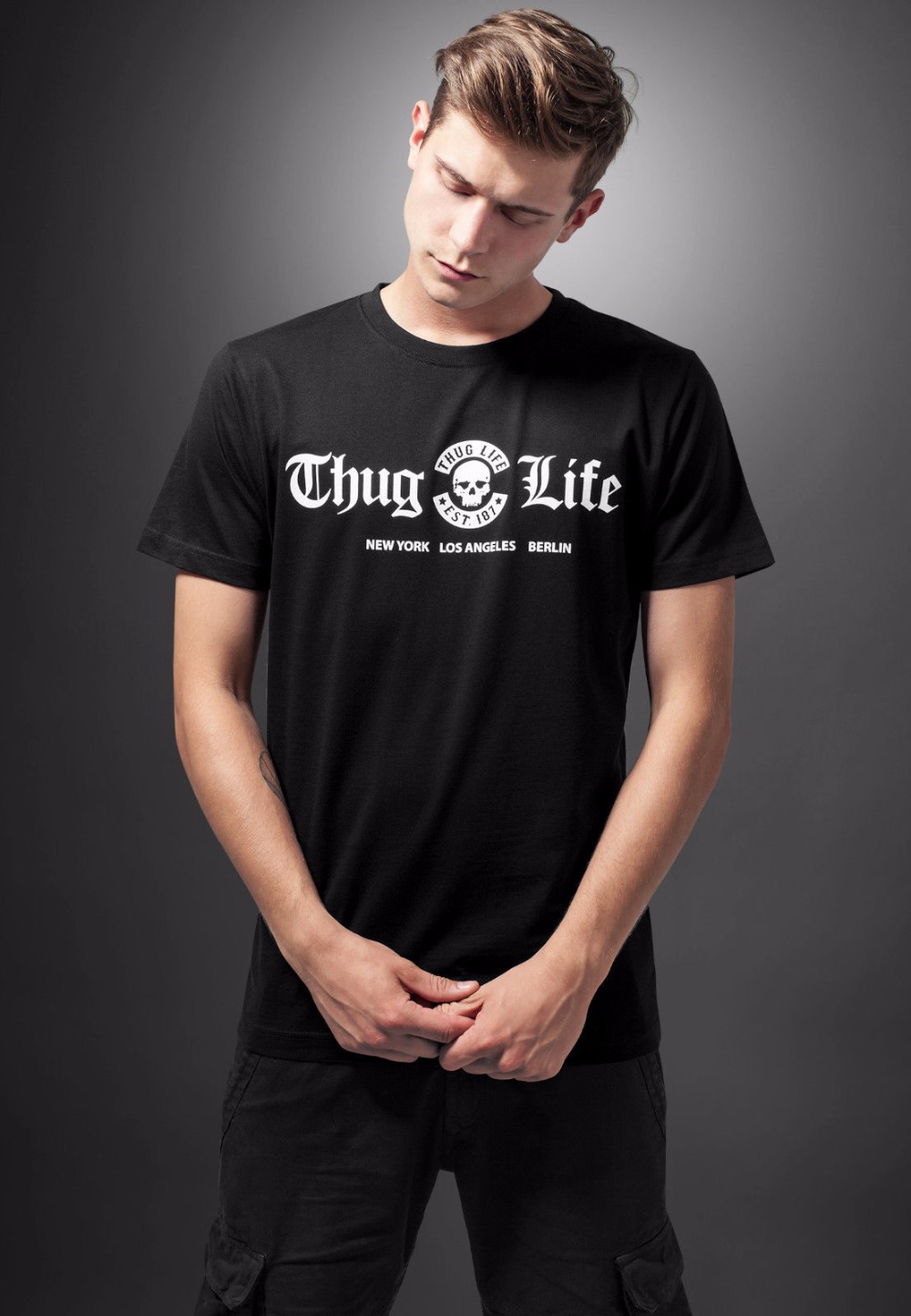 York Men'S Fashion - 2019 Fashion 100% Cotton Short Sleeve