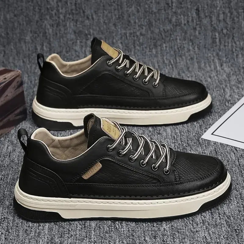 Mens Fashion Zapatos - Fashion Casual Leather Shoes for Men