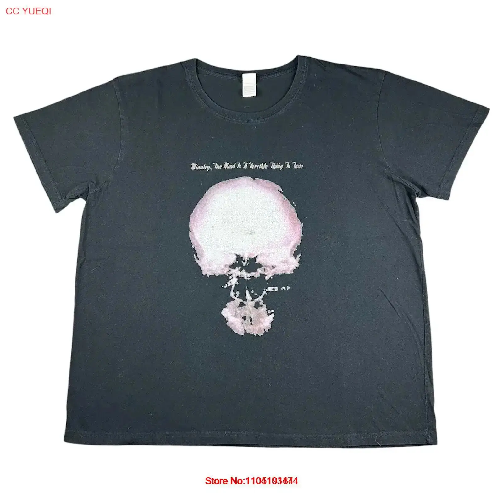 Xl Men'S Fashion - Ministry Metal Band T Shirt The