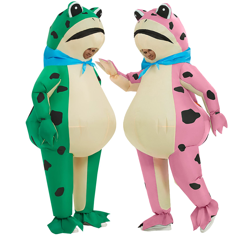 Mens Fashion Jumpsuit - Funny Men Green Air Blow Up