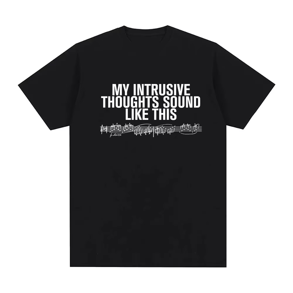 Men'S Fashion Websites - INTRUSIVE THOUGHTS BABY TEE 2026 new