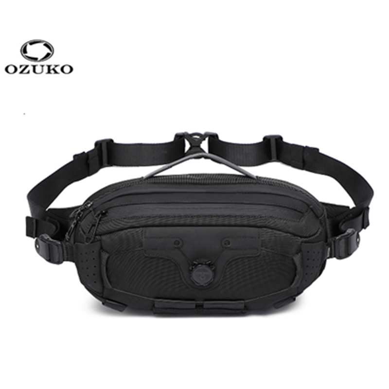 Men'S Fashion Bag - OZUKO Multi-function Chest Bag Men Tactical