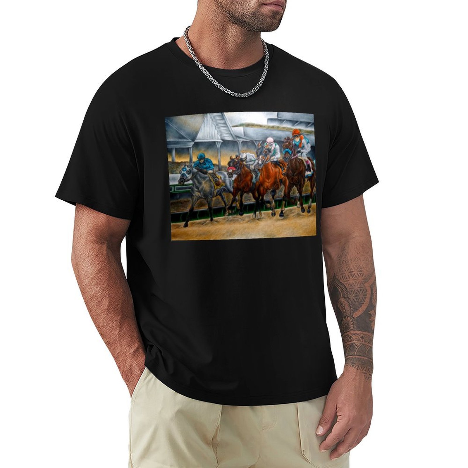 Men'S Fashion For Kentucky Derby - Kentucky Derby 2021 T-Shirt Fashion Pattern