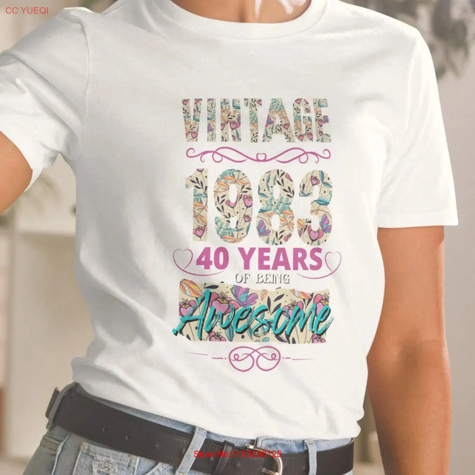 Men'S Fashion At 40 - Vintage 1983 T Shirt 40th Birthday