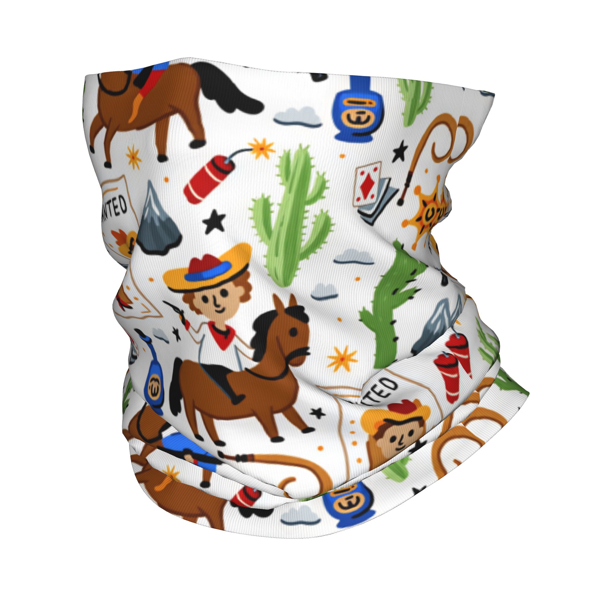 Men Fashion Kids - Cartoon Kids Western Cowboy Balaclava Hunting