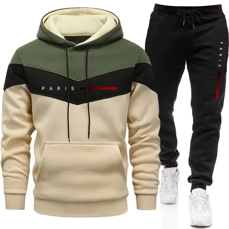 Men'S Fashion Designer - Paris Fashion Men's Hoodies Set Daily