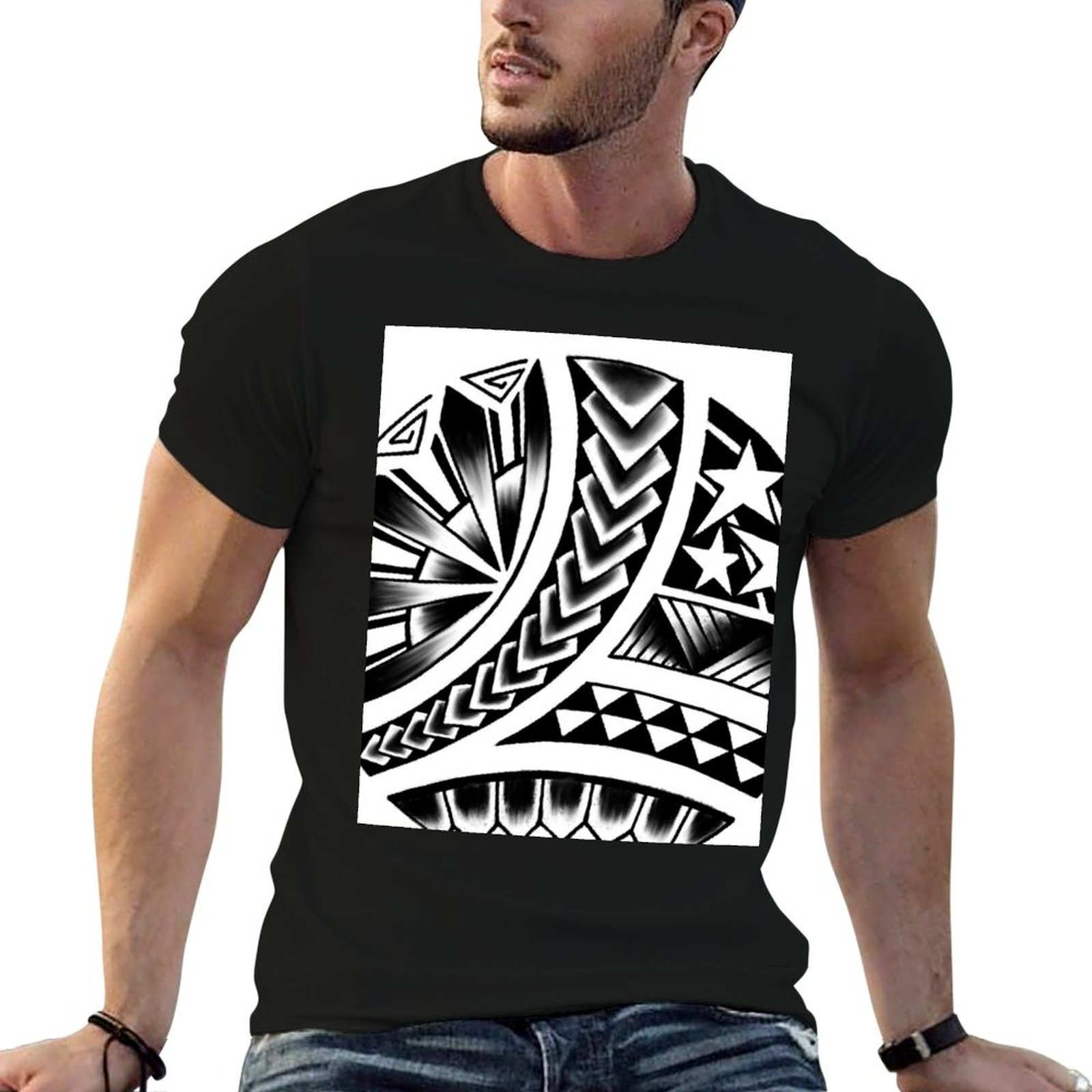 Men'S Fashion Philippines - Philippines traditional art T-Shirt Fashion Casual