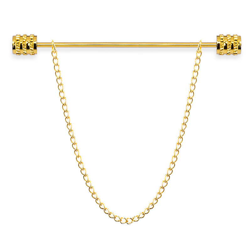 Men'S Fashion Accessories - New Men's Brooch for Shirt Stand