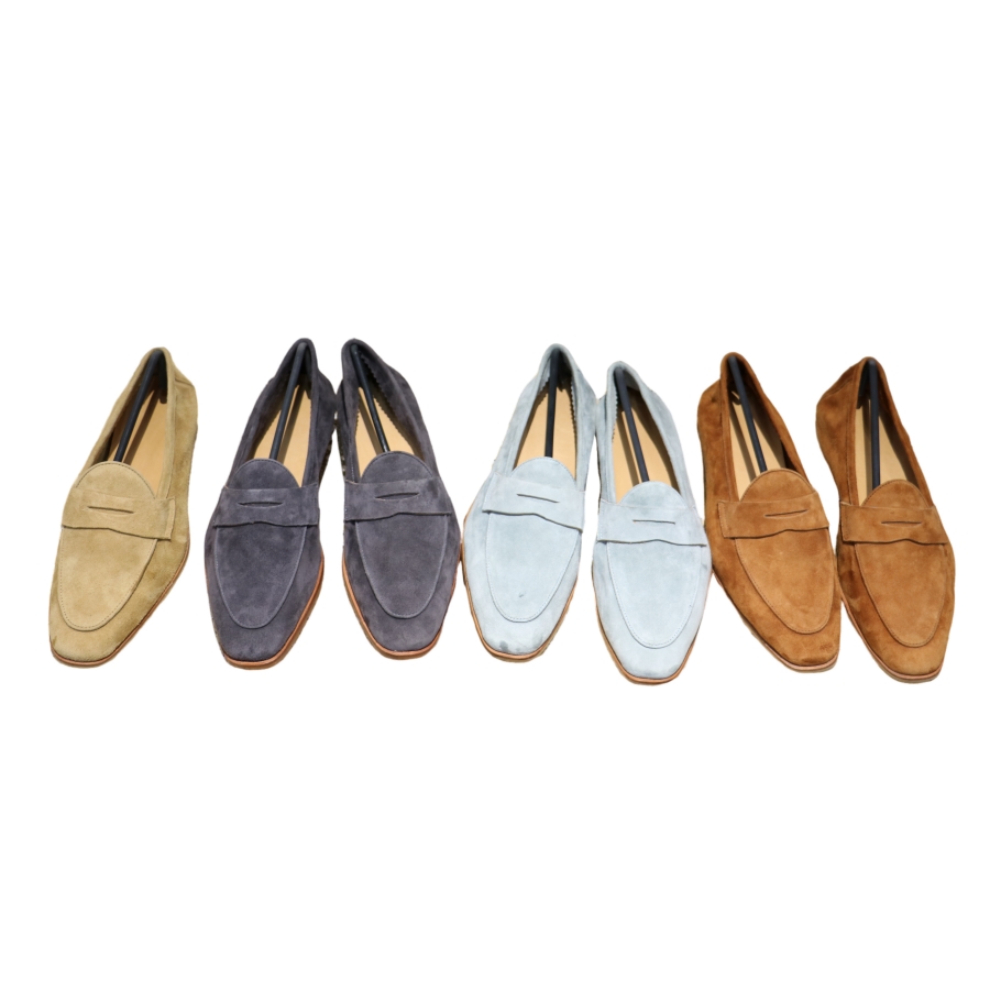 Men Fashion Kids - 100% sheepskin Trendy Leather Slip Loafers