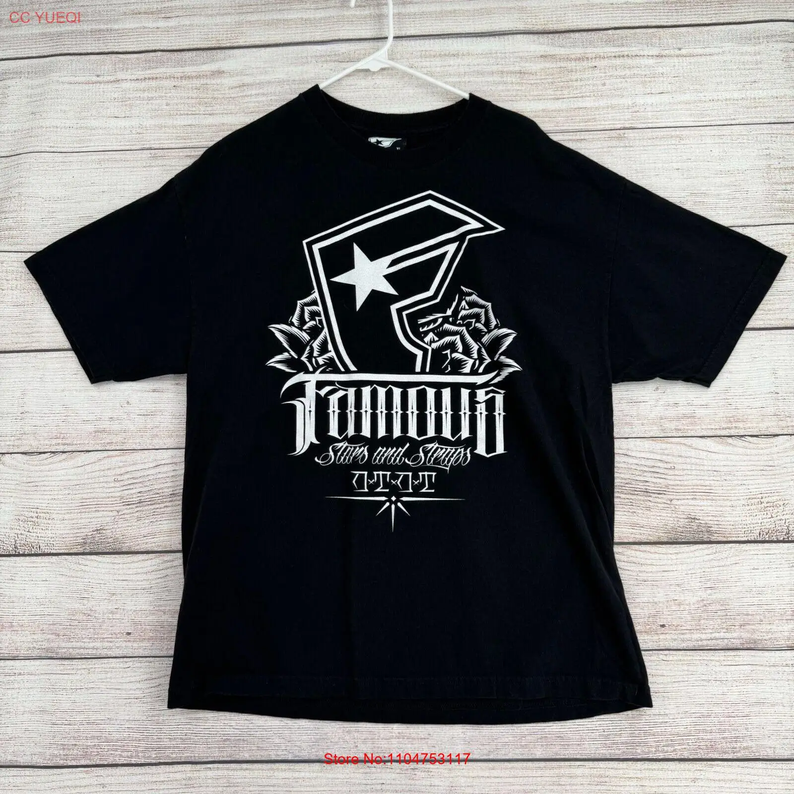 Xl Men'S Fashion - Vintage Famous Stars and Straps Logo
