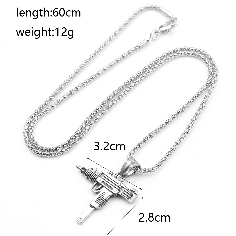 Punk Uzi Pistol Machine Gun Ne - Men'S Fashion Accessories review and price