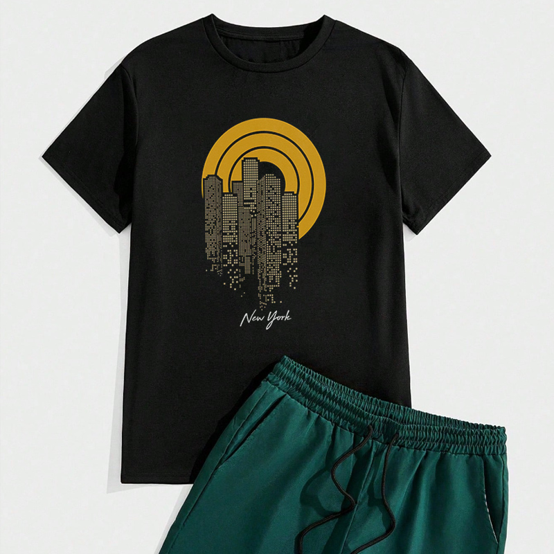 New York City Graphic Motorcyc - York Men'S Fashion review and price