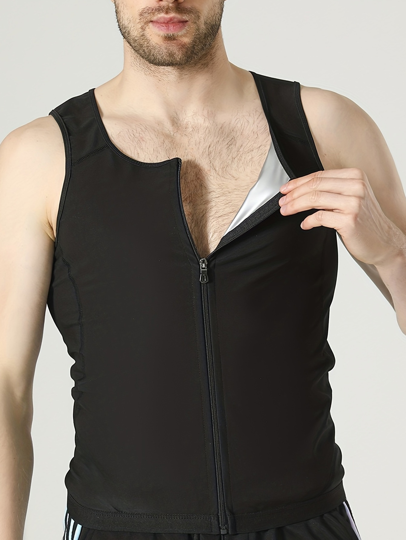 1pcs Sauna Sweat Suits Shirt V - Mens Fashion Vest review and price