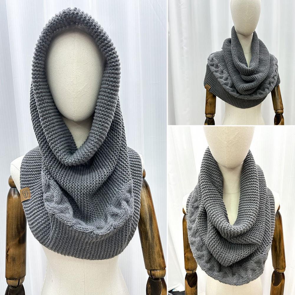 Winter Knitting Scarf Women Me - Men'S Fashion With Hat review and price