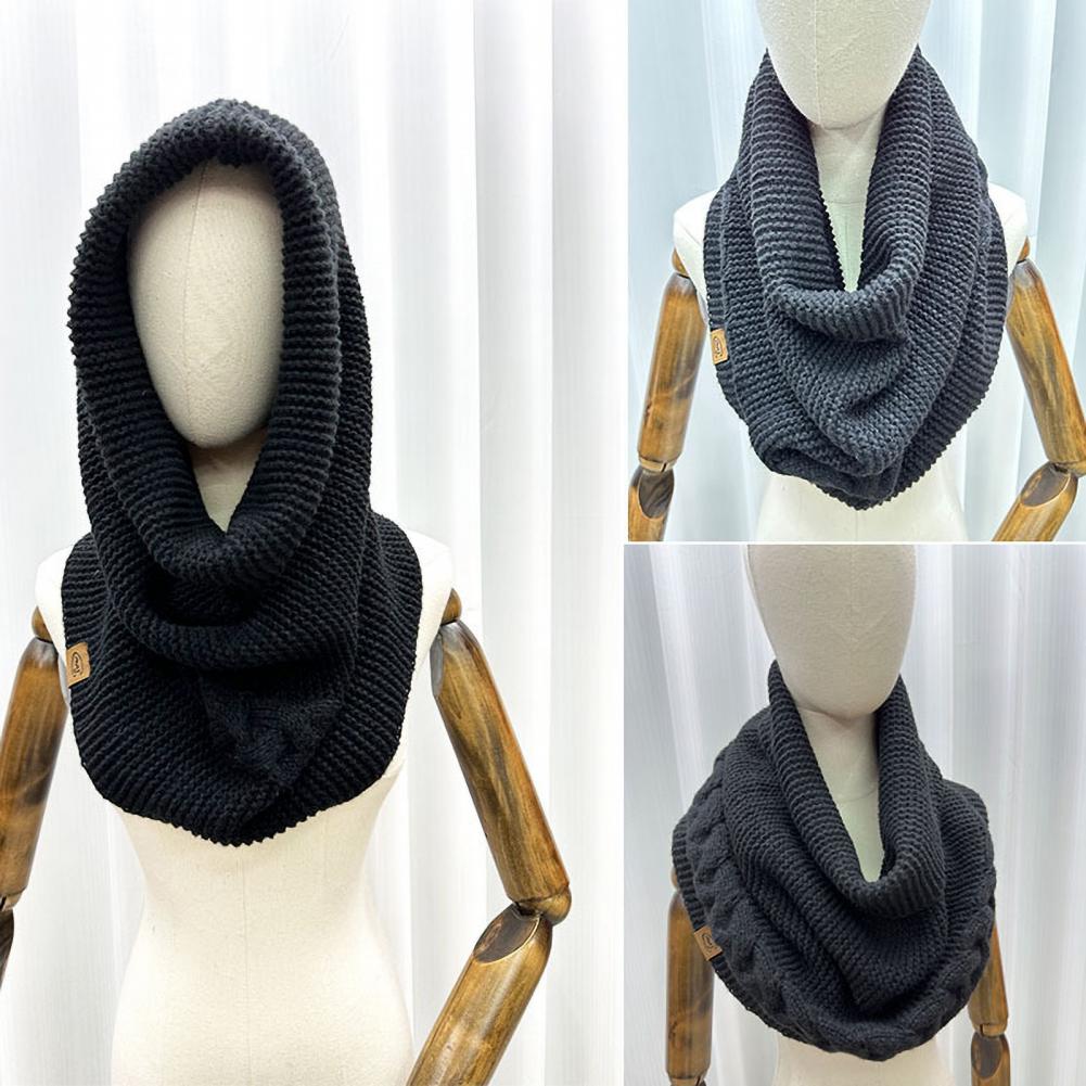 Winter Knitting Scarf Women Me - Men'S Fashion With Hat review and price