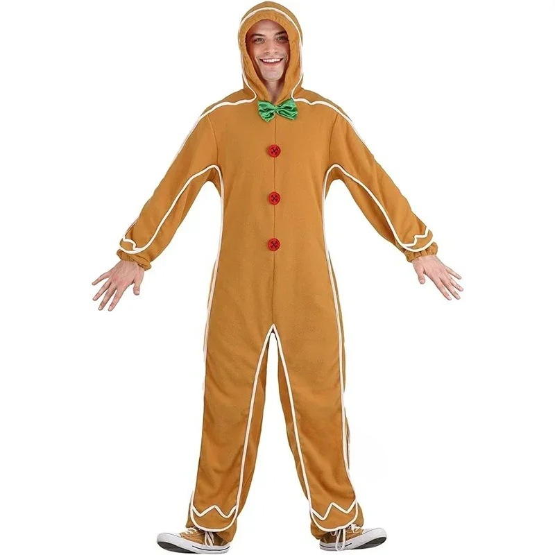 Men Gingerbread Cookie Jumpsui - Mens Fashion Jumpsuit review and price