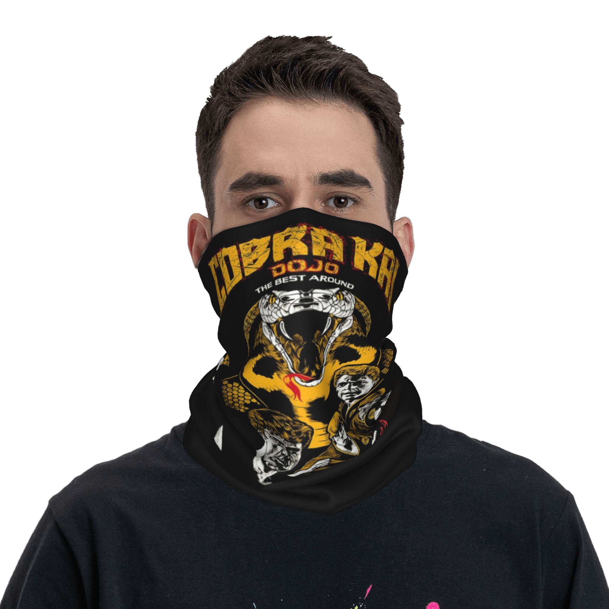 Custom Cobra Kai Bandana Neck  - Men Fashion Kids review and price