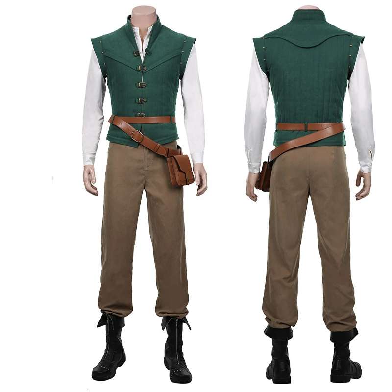 Flynn Rider Cosplay Costume Gr - Mens Fashion Vest review and price