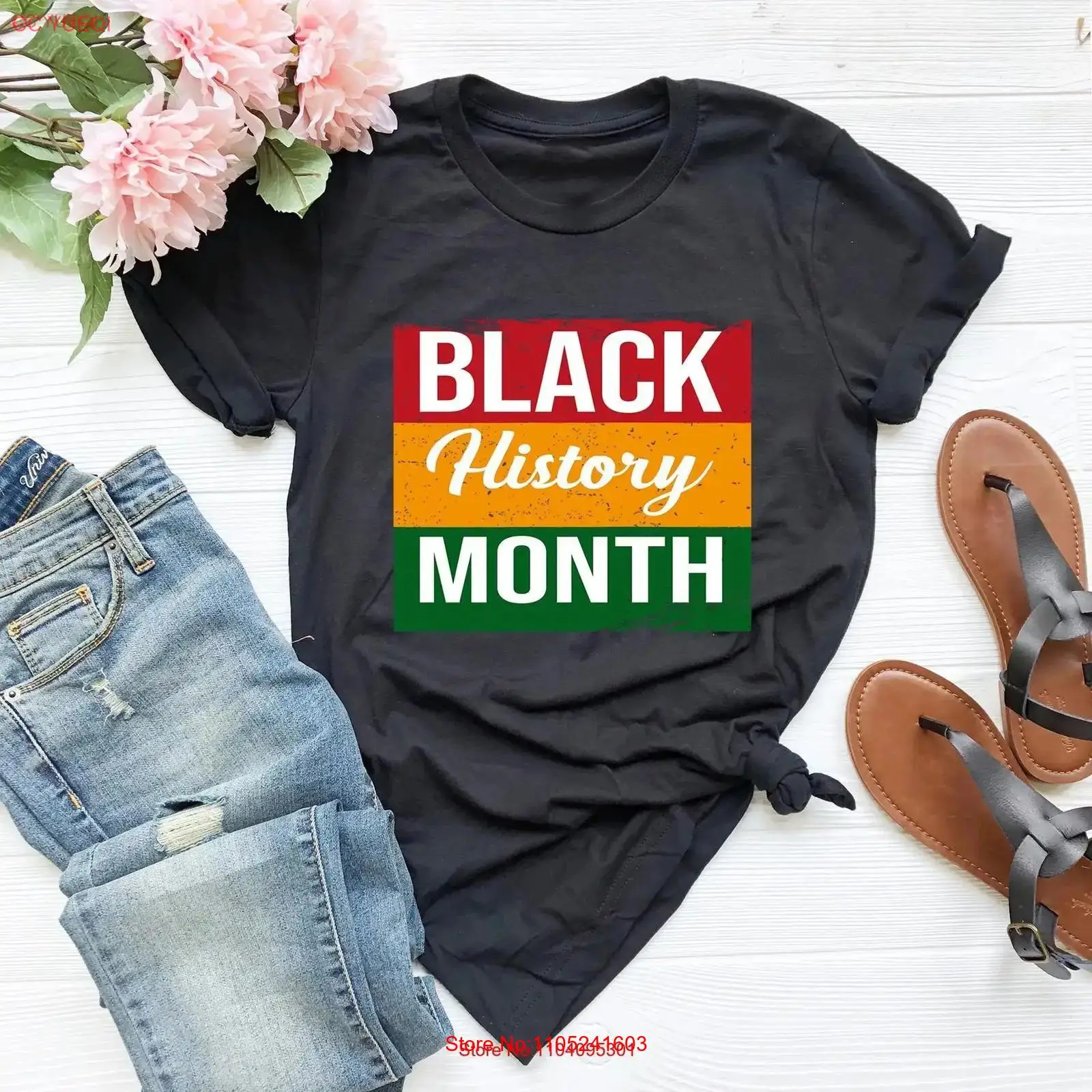 Black History Month T Shirt Li - Men'S Fashion History review and price