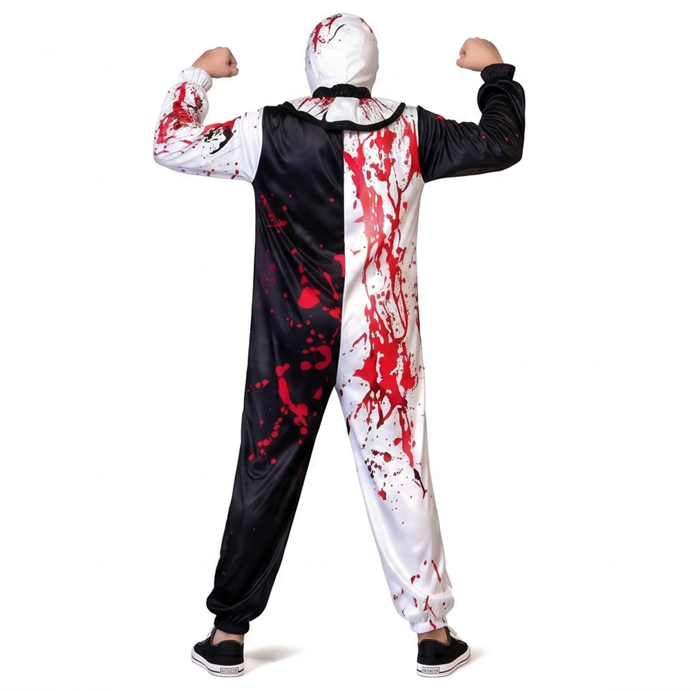 Artistic Clown Cosplay Costume - Mens Fashion Jumpsuit review and price