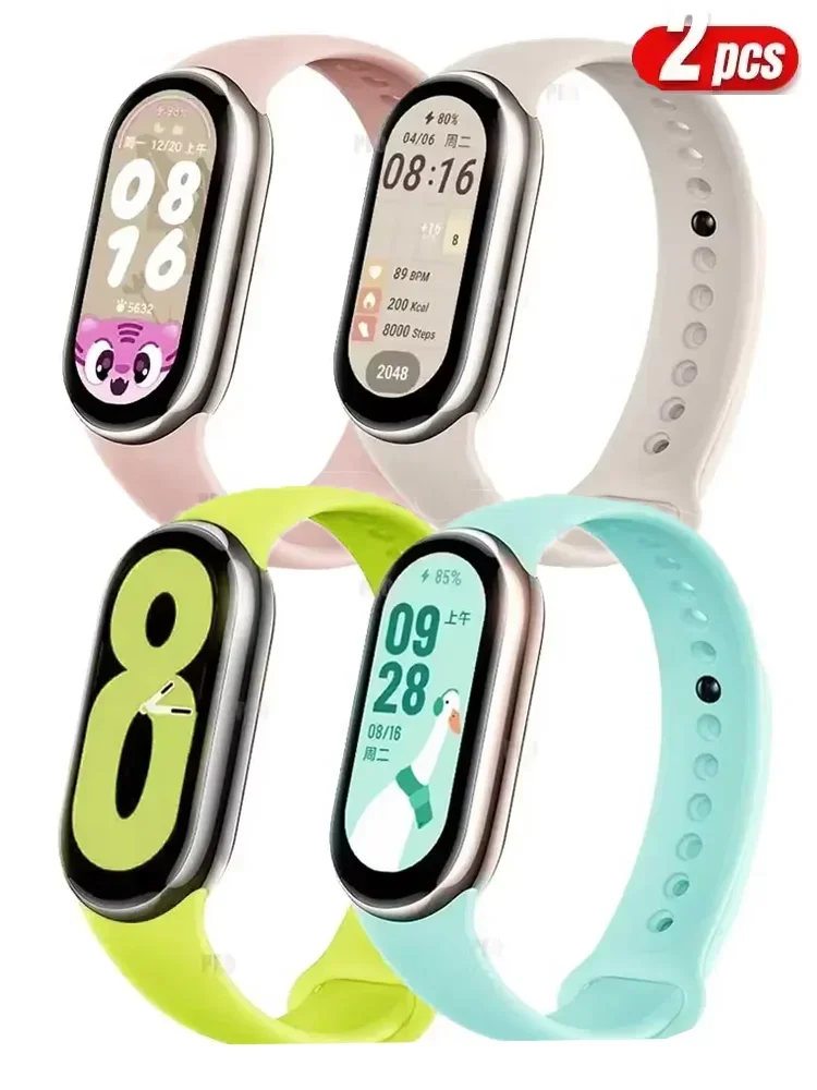 2PCS Silicone Strap For xiaomi - Men'S Fashion Websites review and price