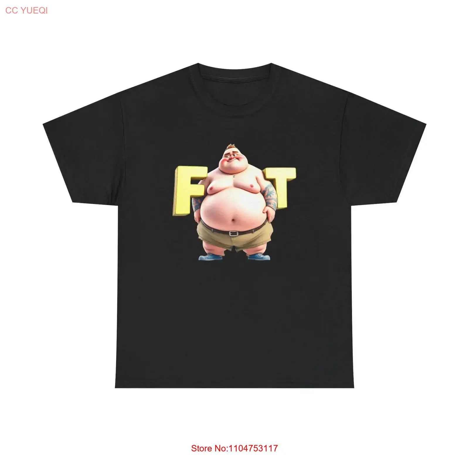 Funny Fat Man T Shirt Novelty  - Men'S Fashion For Fat Guys review and price