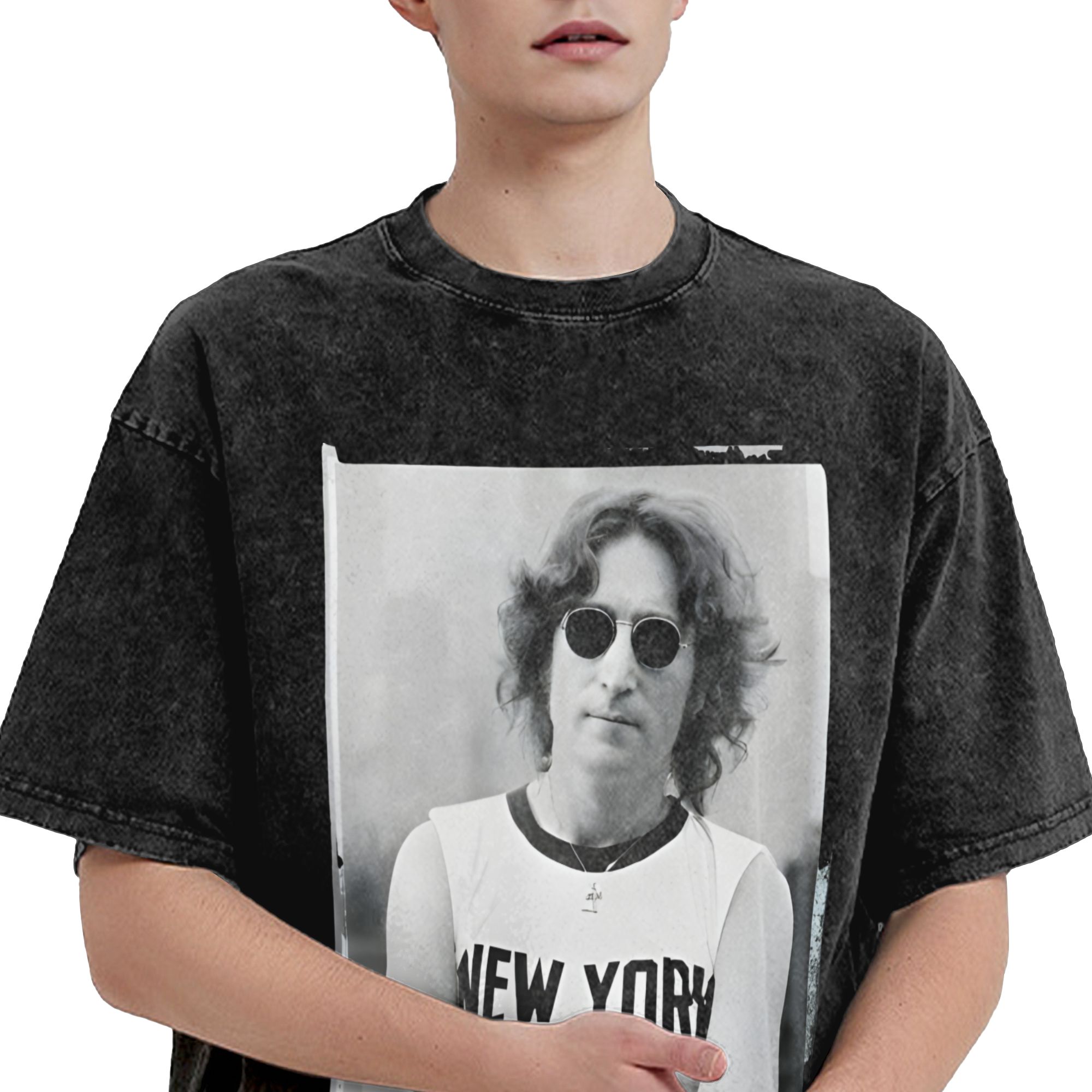Harajuku Washed Shirt John Len - York Men'S Fashion review and price