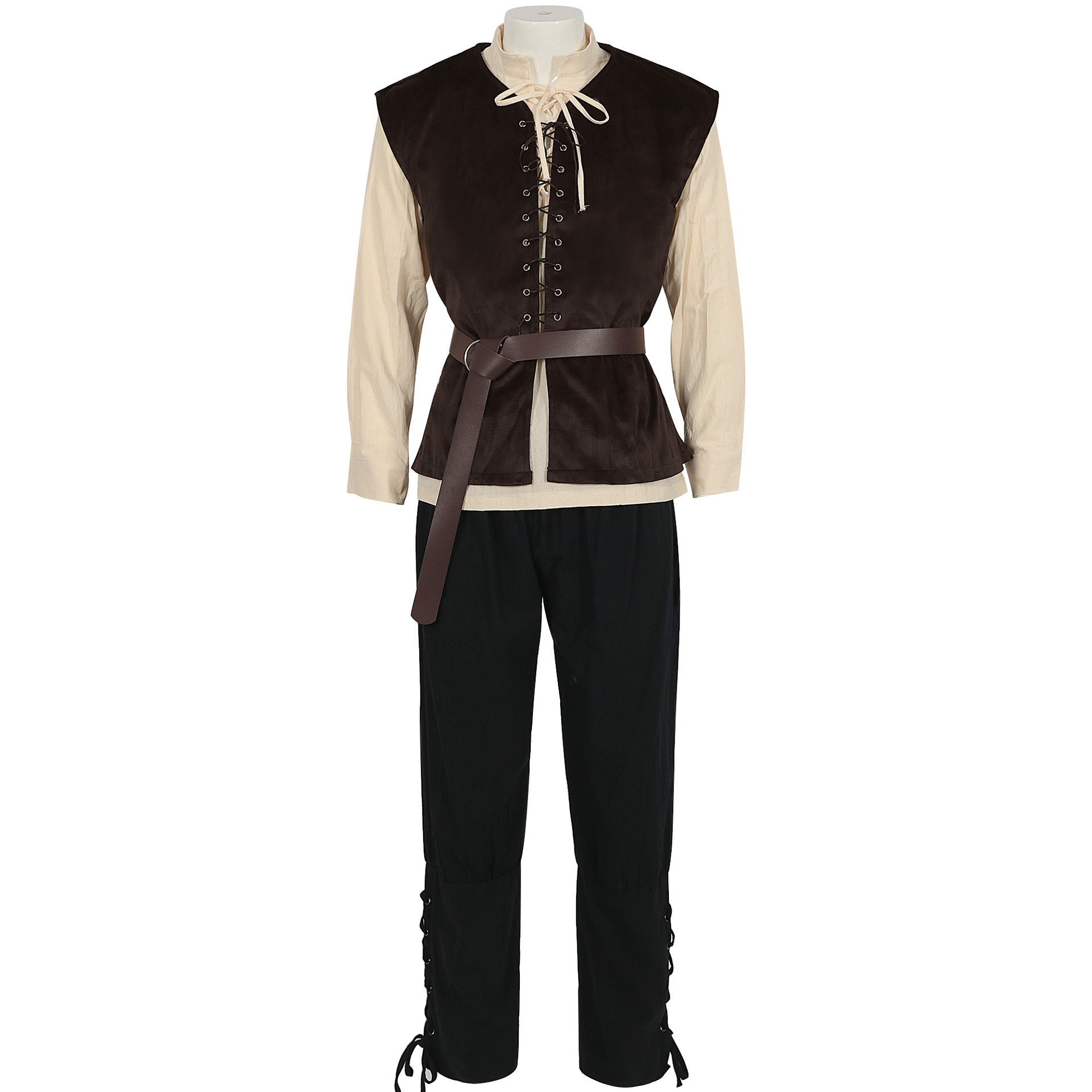4 Pcs Men's Halloween Renaissa - Mens Fashion Vest review and price