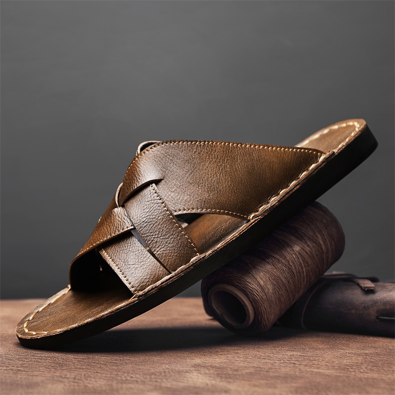 Fashion Genuine Leather Men Sl - Mens Fashion Zapatos review and price
