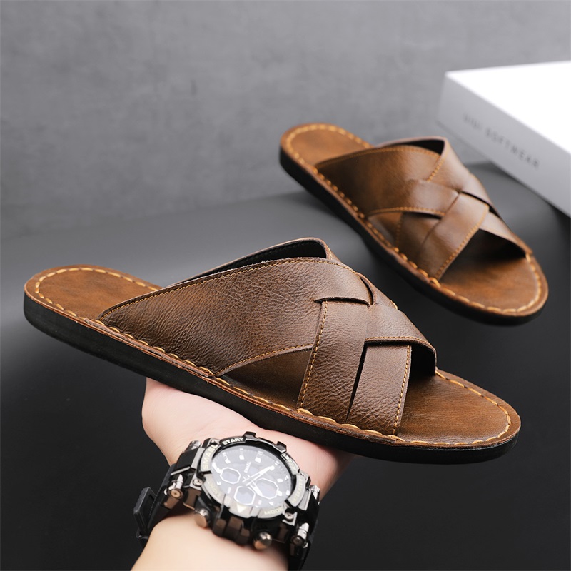 Fashion Genuine Leather Men Sl - Mens Fashion Zapatos review and price