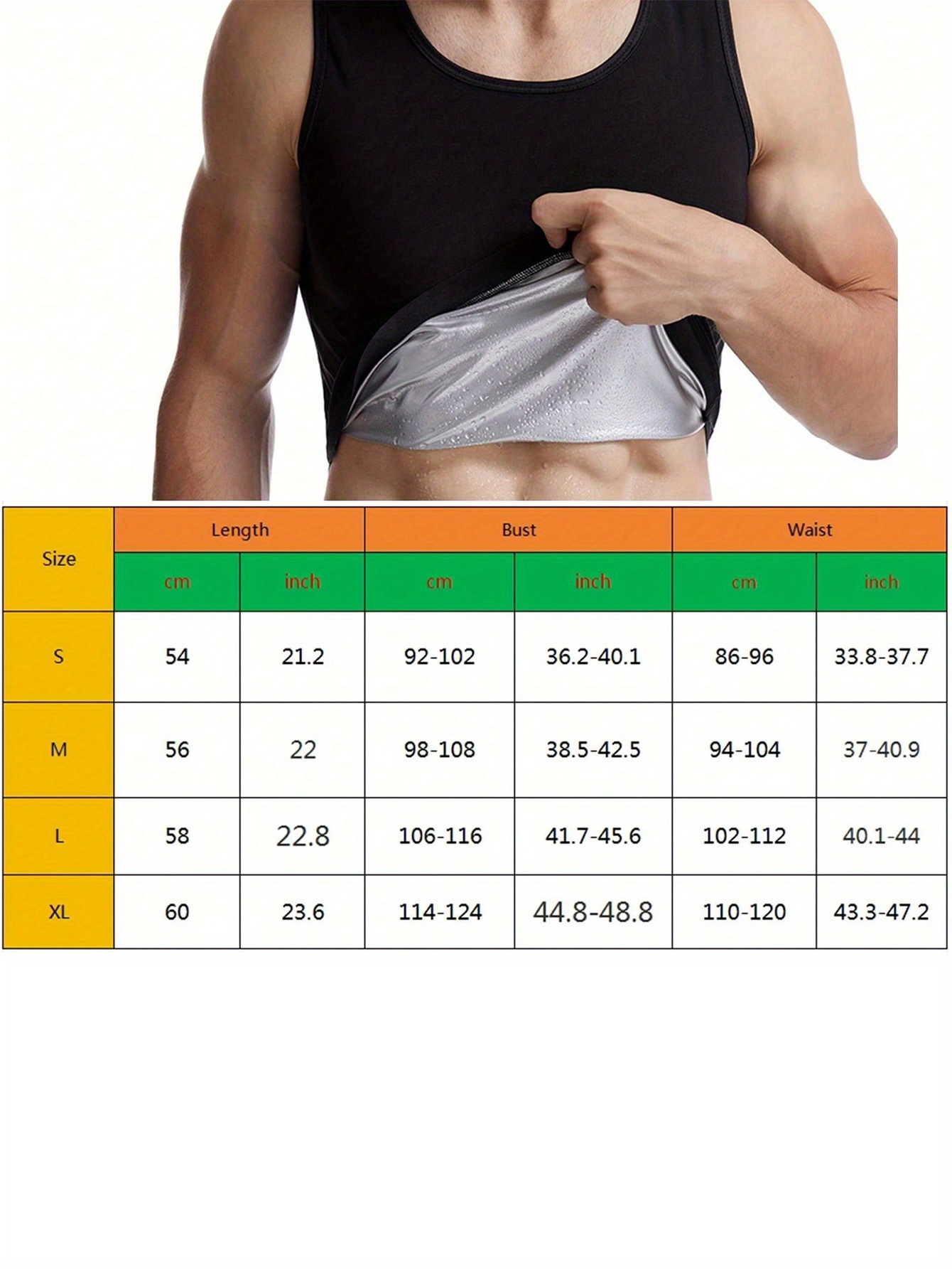 1pcs Sauna Shirt for Men, Shor - Mens Fashion Vest review and price