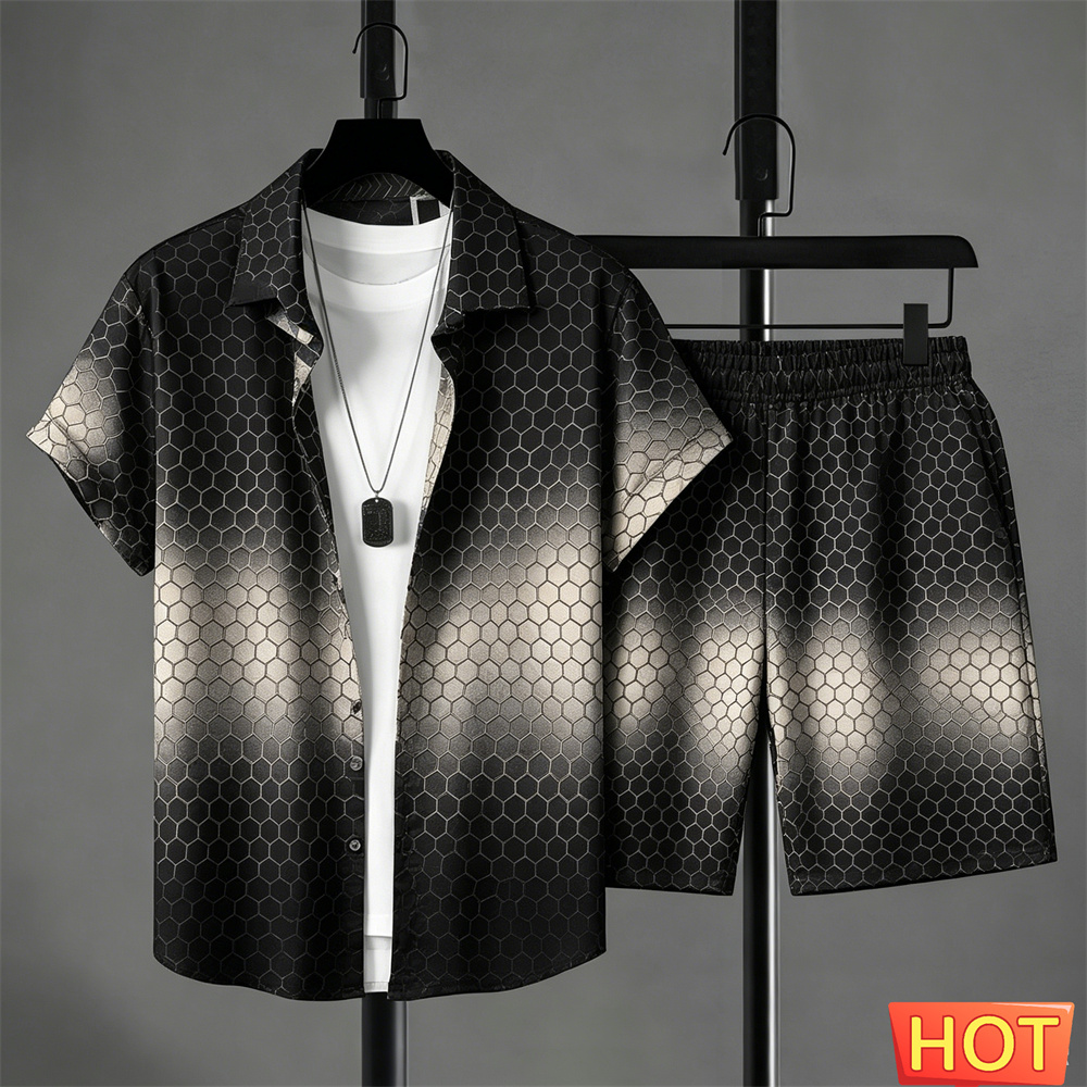 Summer Outfits Man Shirt Set G - Men'S Fashion Designer review and price