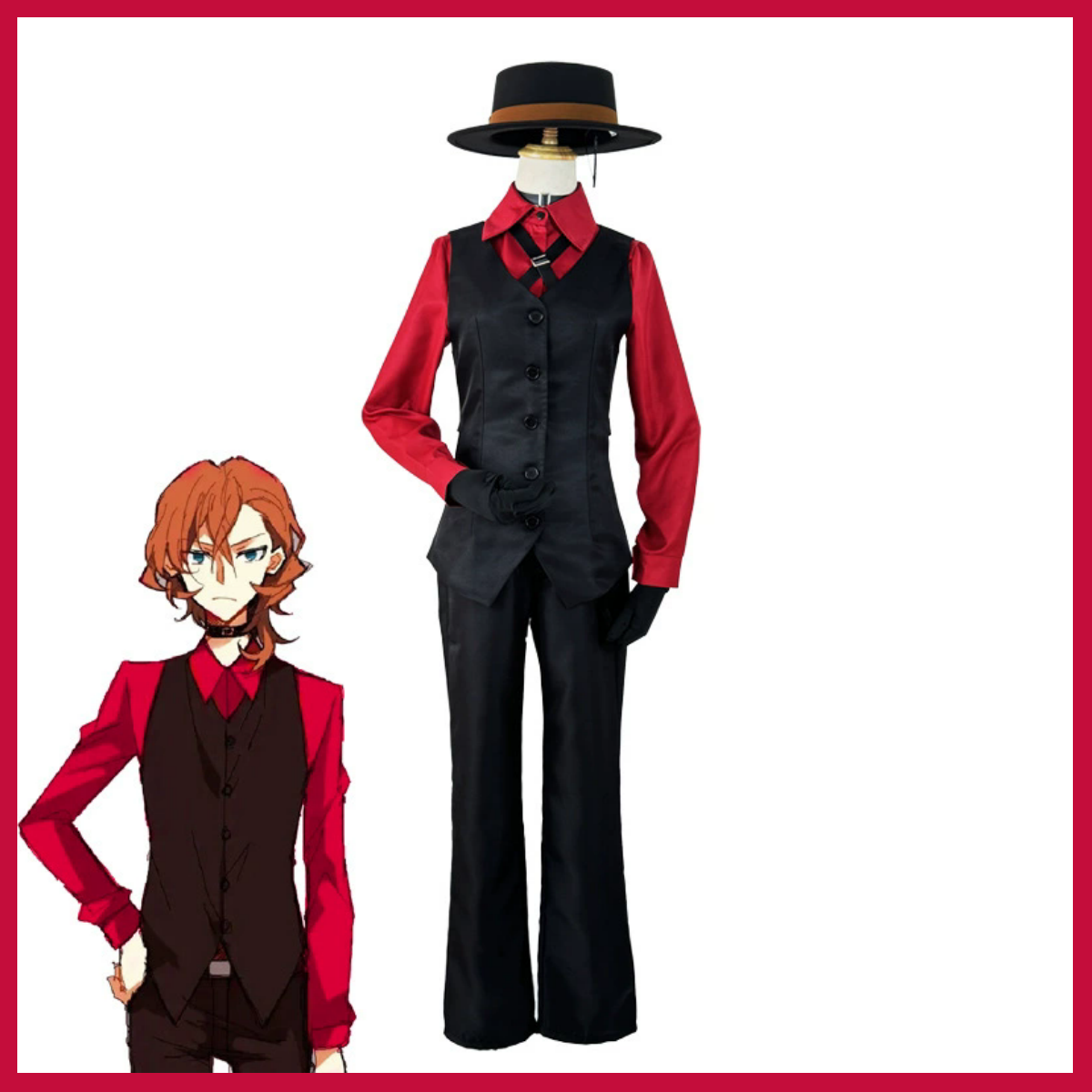 XQAnime Bungo Stray Dogs Beast - Mens Fashion Vest review and price