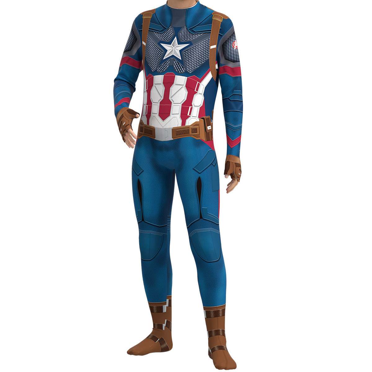 Halloween Cosplay Costume Capt - Mens Fashion Jumpsuit review and price