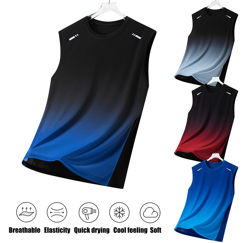 Men Gradient Sports Vest Light - Mens Fashion Vest review and price