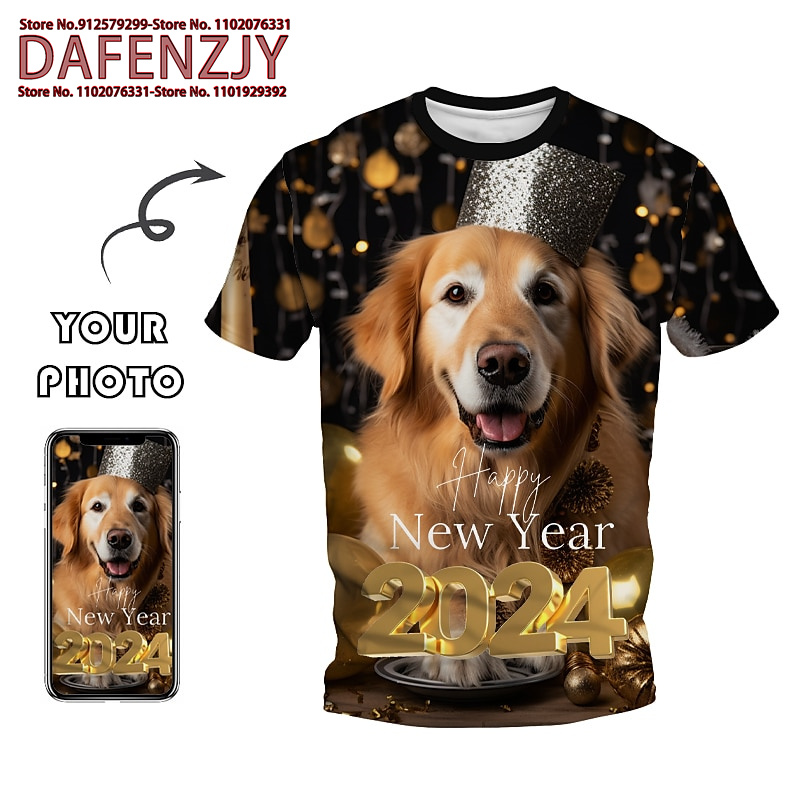 Custom Funny Pet Photo 3D All  - Men Fashion Kids review and price