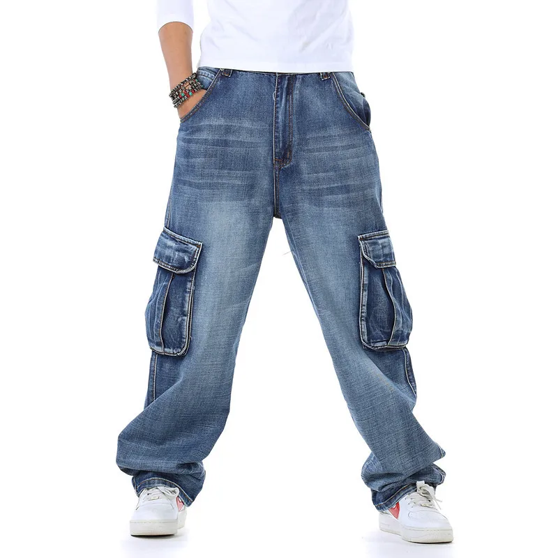 Mens Baggy Jeans Spring and Au - Men'S Fashion For Fat Guys review and price