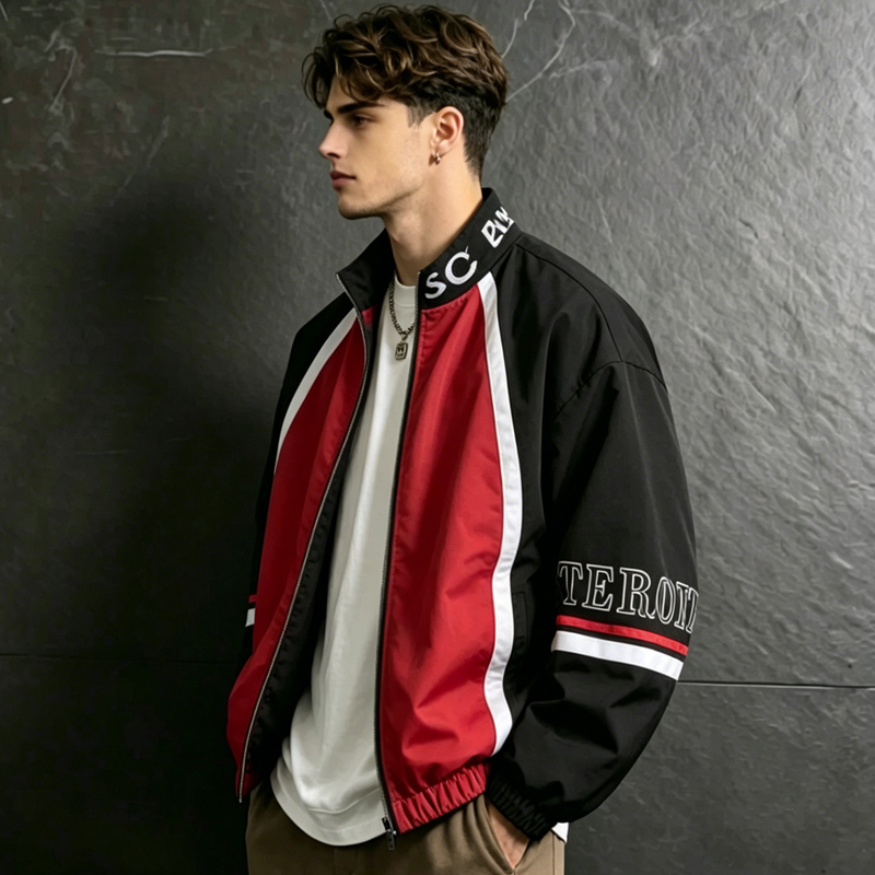 UETEEY Men American Style Lett - Varsity Jacket Letterman review and price